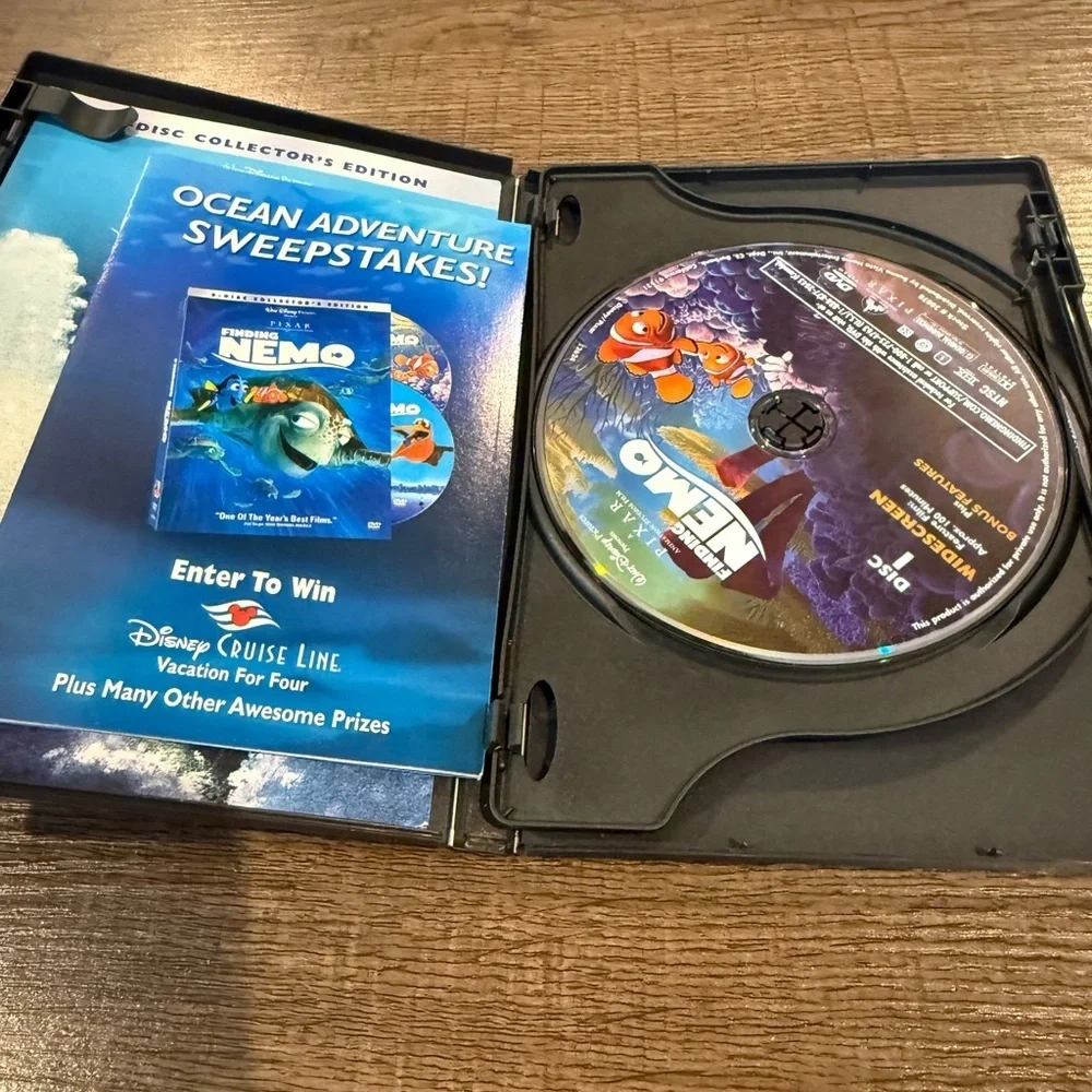 Finding Nemo (DVD, 2003, 2-Disc Set) - Picture 3 of 4